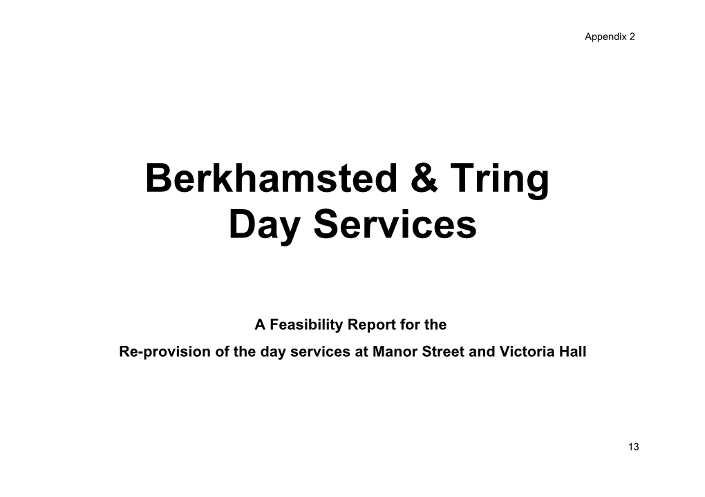 A Feasibility Report for The