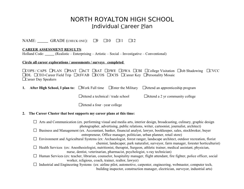 North Royalton High School