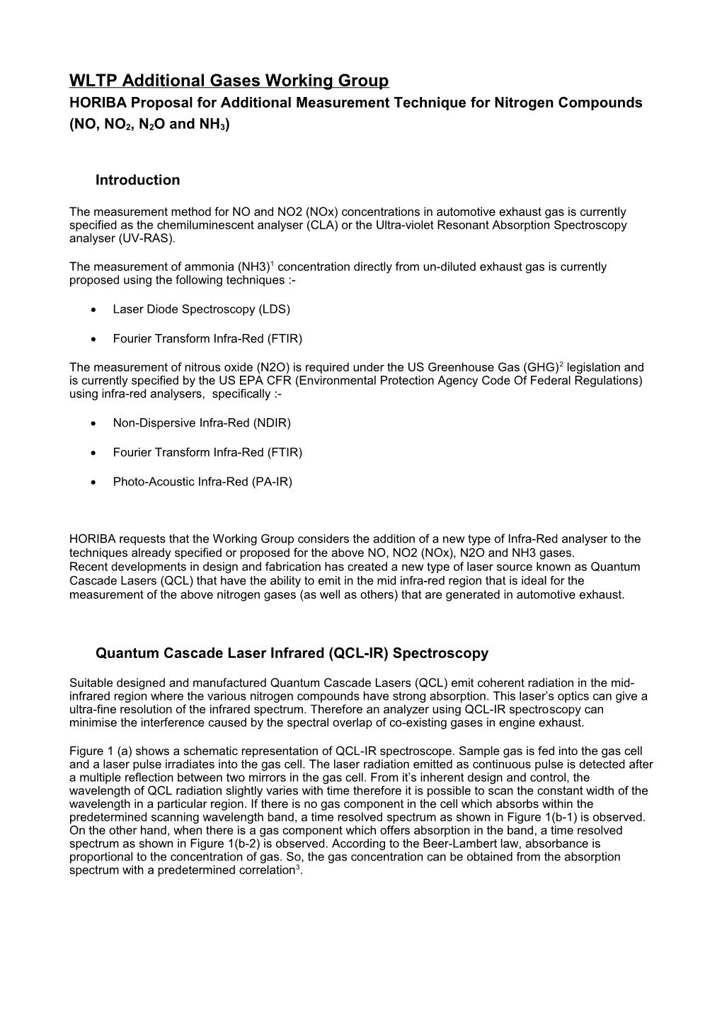 Draft Japanese Proposal for Additional Technique of Nitrogen Compounds (NO, NO2, N2O And