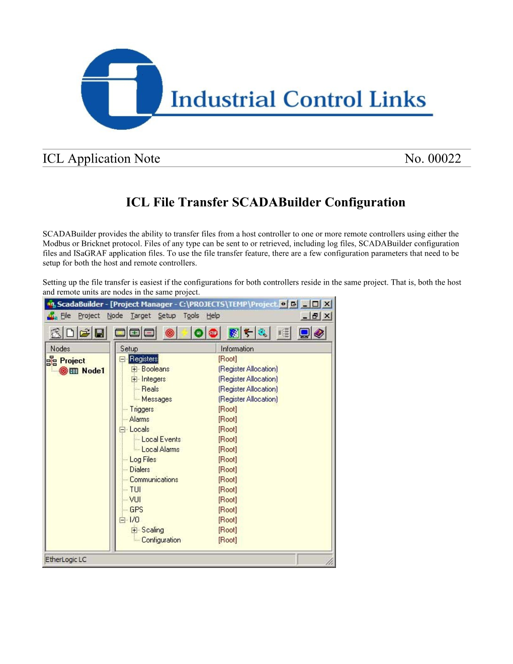 ICL File Transfer Scadabuilder Configuration