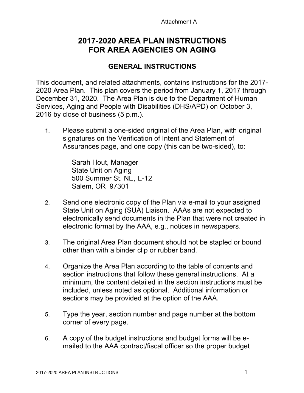 Attachment a - 2017-2020 Area Plan Instructions for AAA's