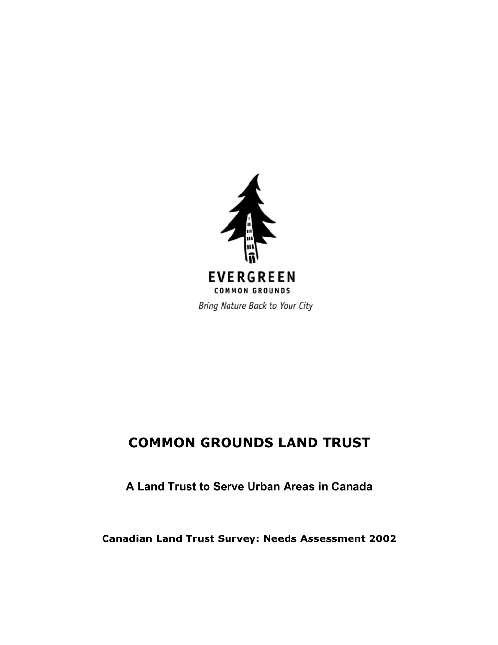 Common Grounds Land Trust
