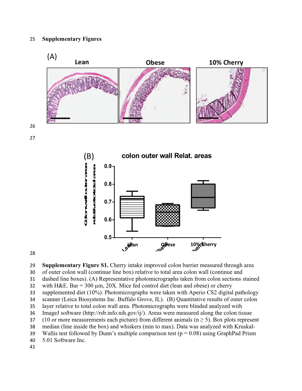 Effect of Dark Sweet Cherry Powder Consumption on the Gut Microbiota, Short-Chain Fatty