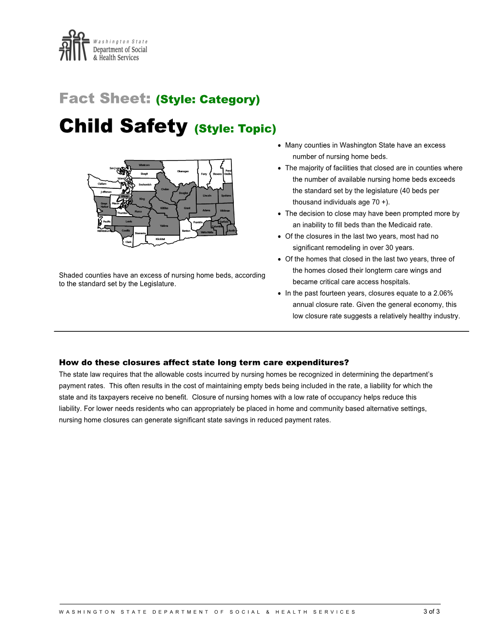 Child Safety (Style: Topic)