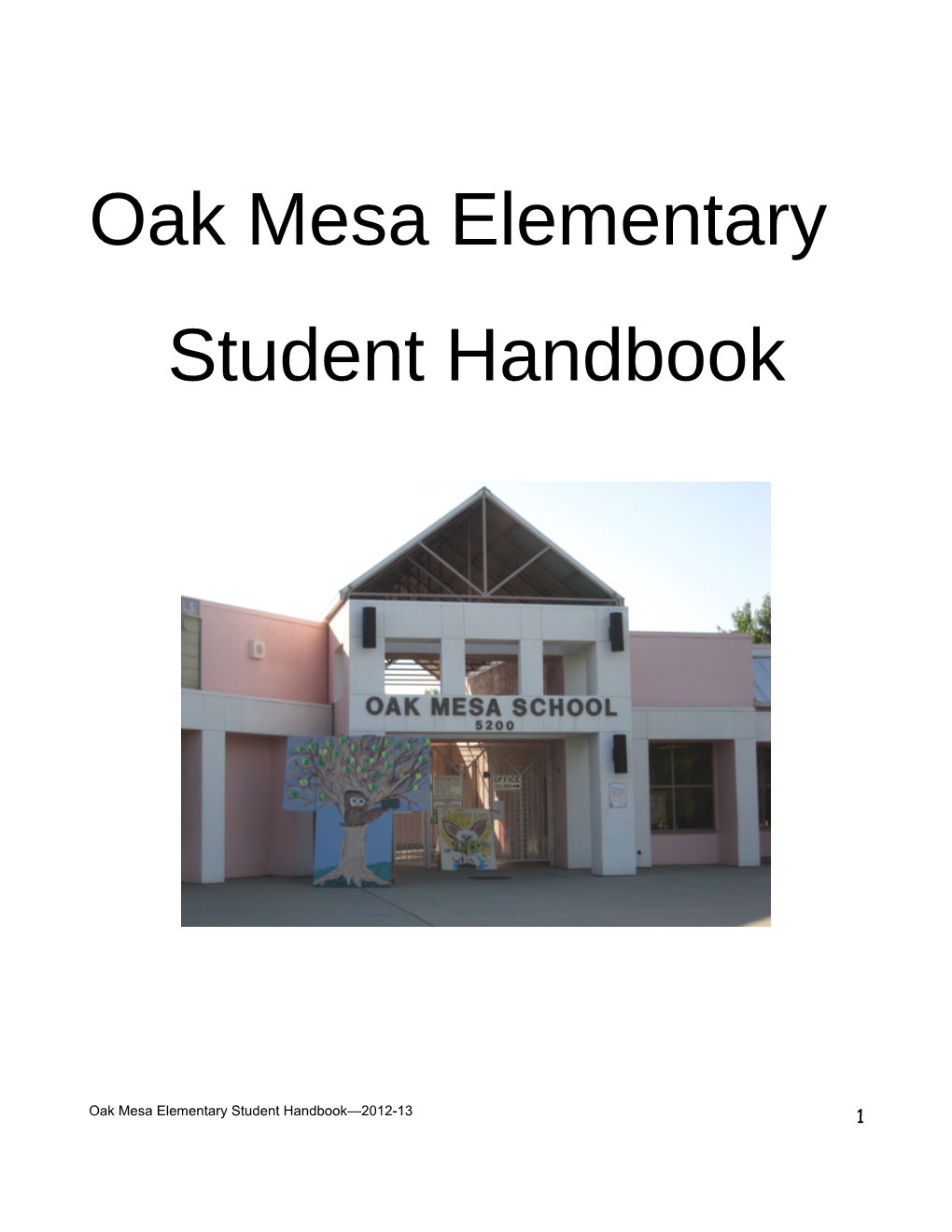 Oak Mesa Elementary School