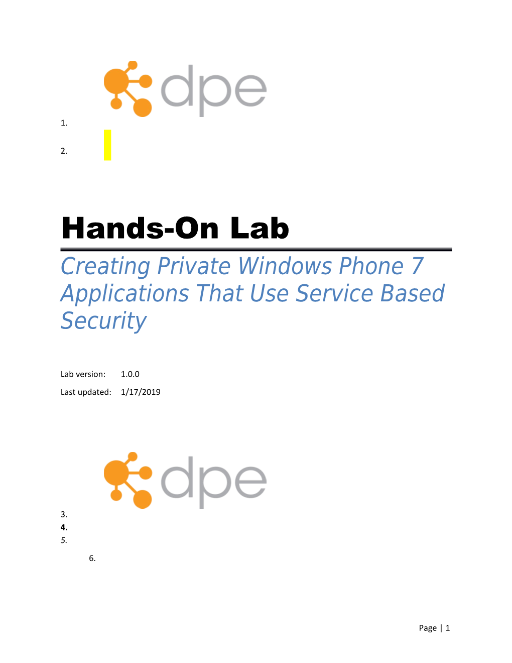 Creating Private Windows Phone 7 Applications That Use Service Based Security
