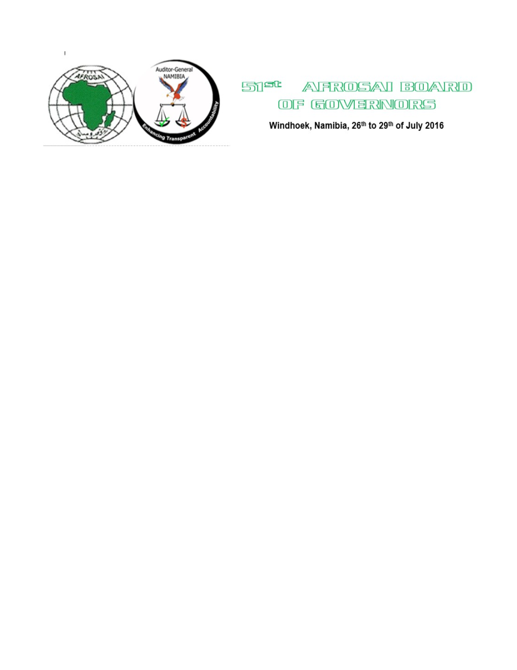 Admission of African Union Commission to AFROSAI As Associated Member