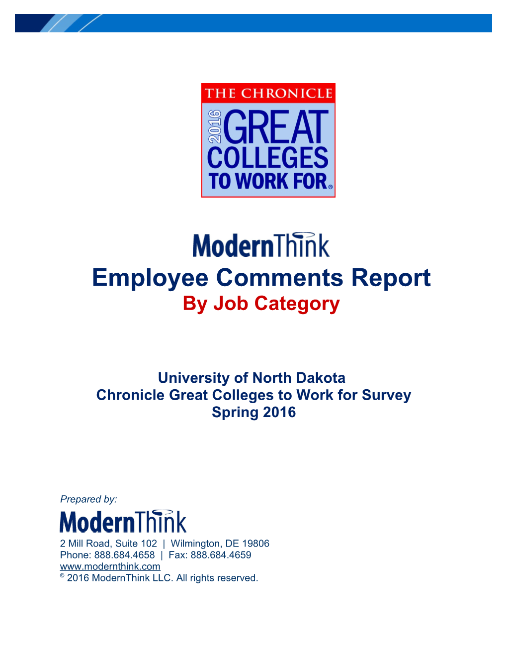 Employee Comments Report