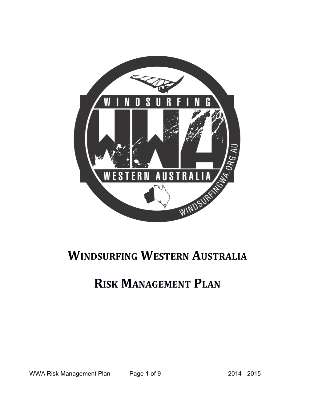 WWA Risk Management Plan