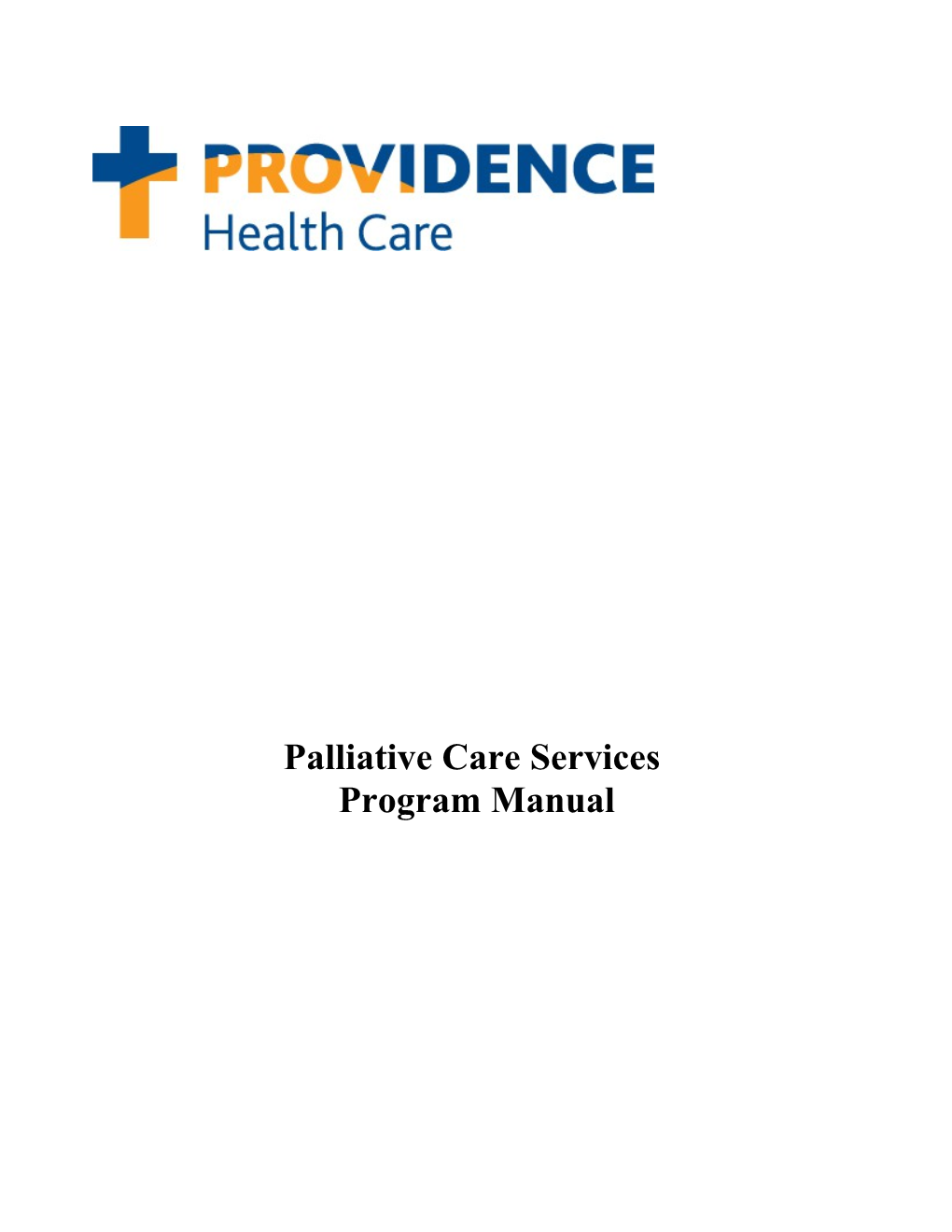 Providence Health Care Palliative Care Services