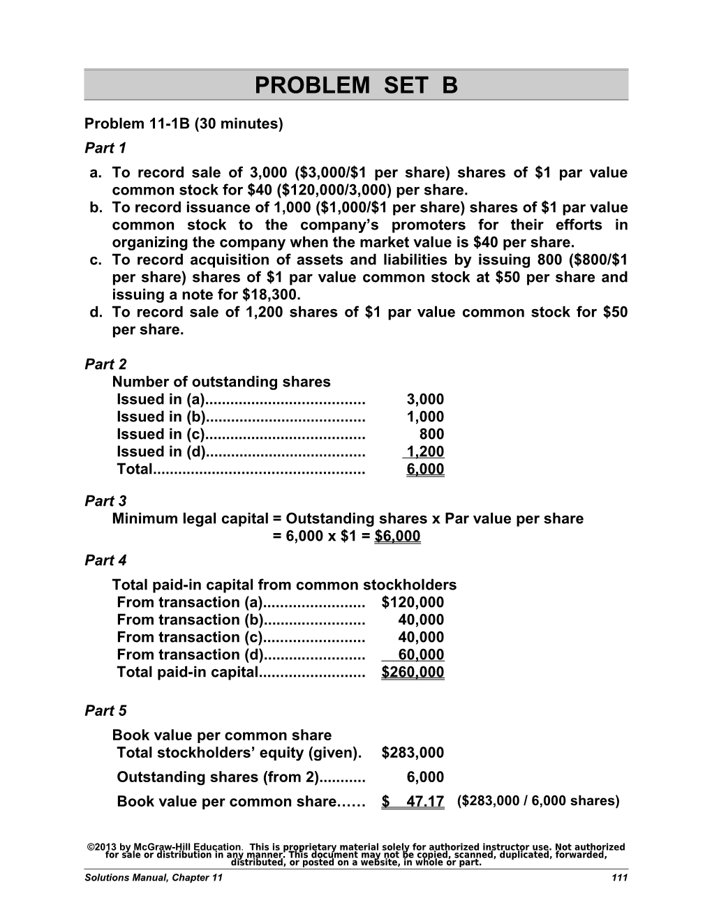 Finman 5E Chapter 11 SM