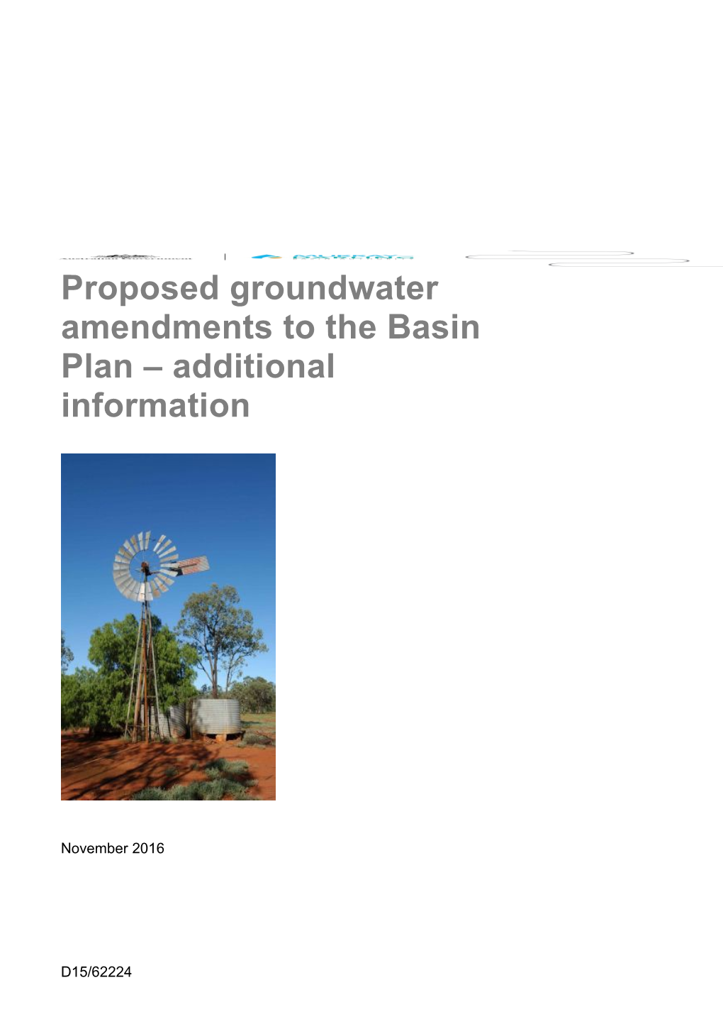 Proposed Groundwater Amendments to the Basin Plan Additional Information