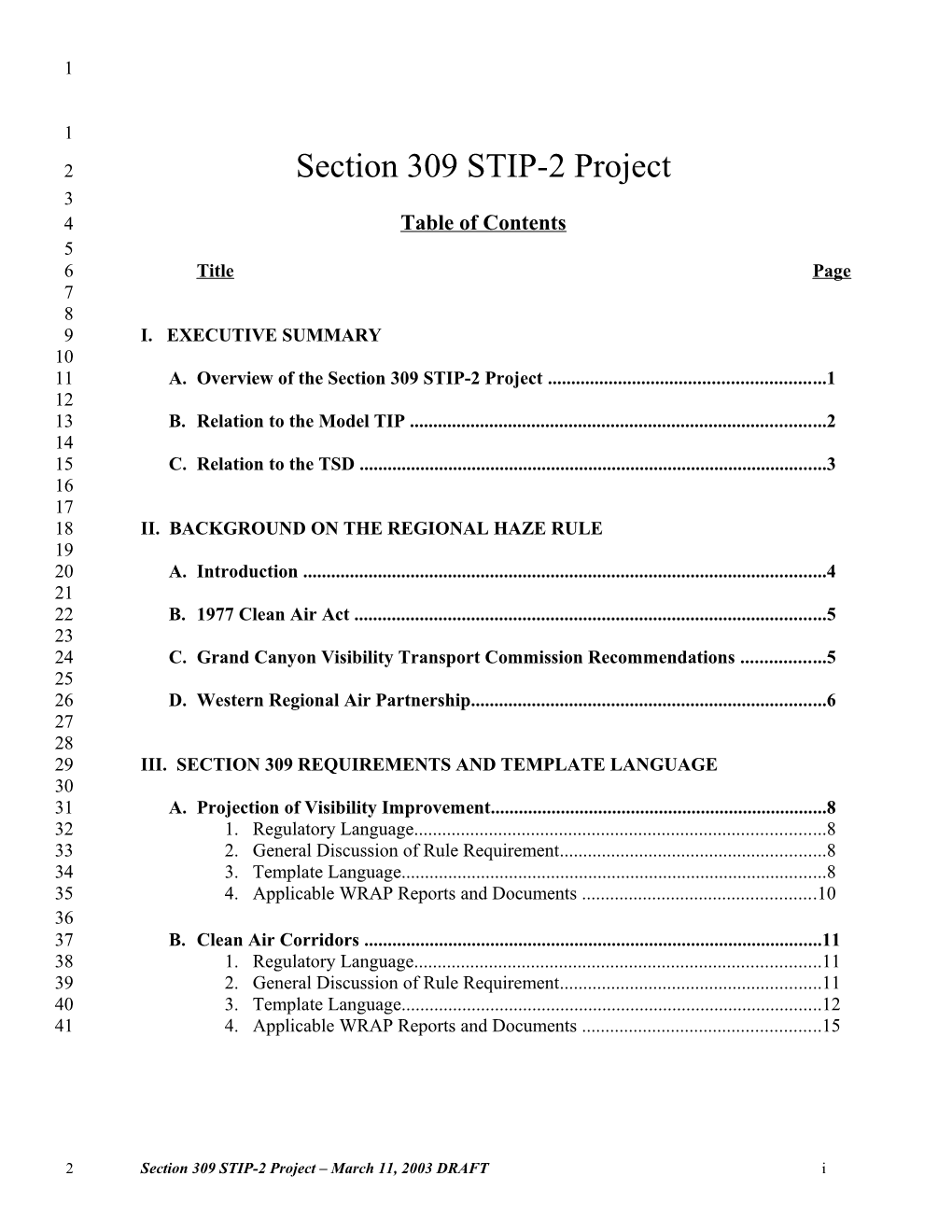Model SIP Template For