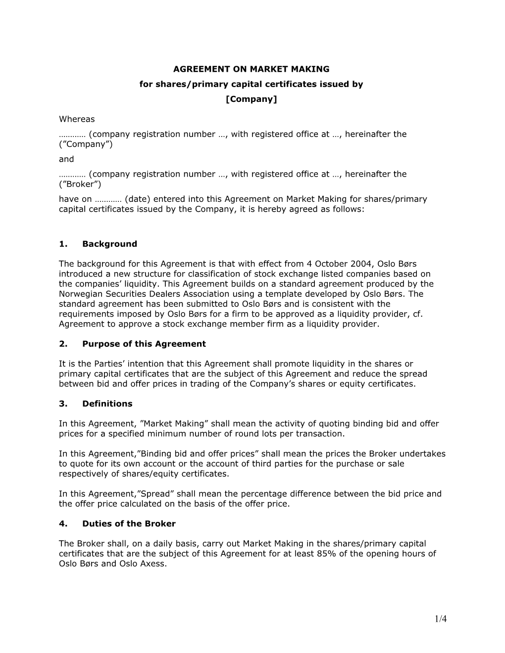 For Shares/Primary Capital Certificates Issued By