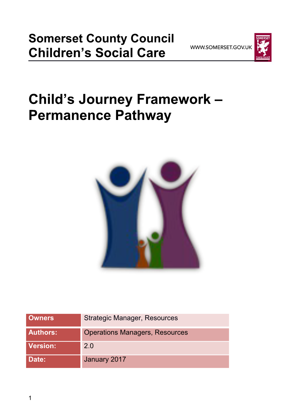 Child S Journey Framework Permanence Pathway