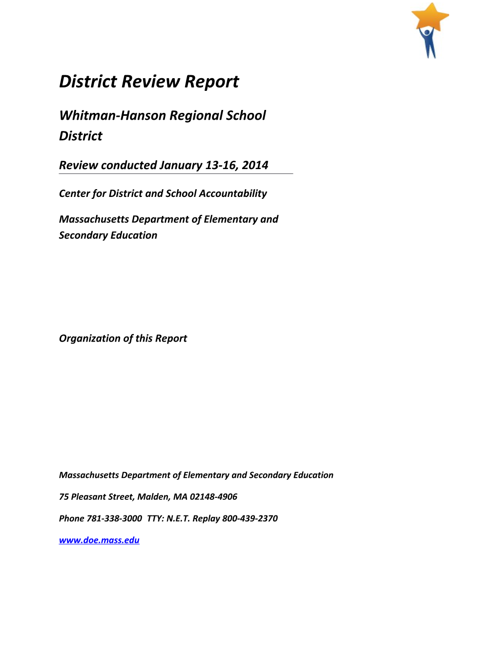 Whitman-Hanson Regional School District