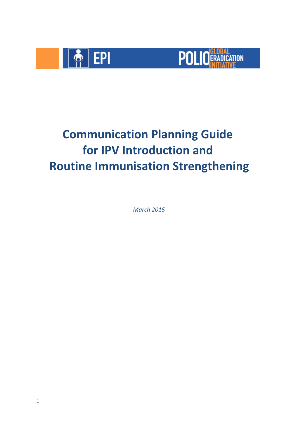 Communication Planning Guide