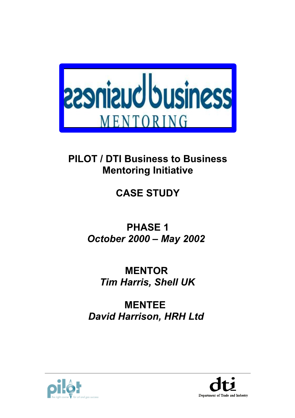 Aide Memoire Case Study