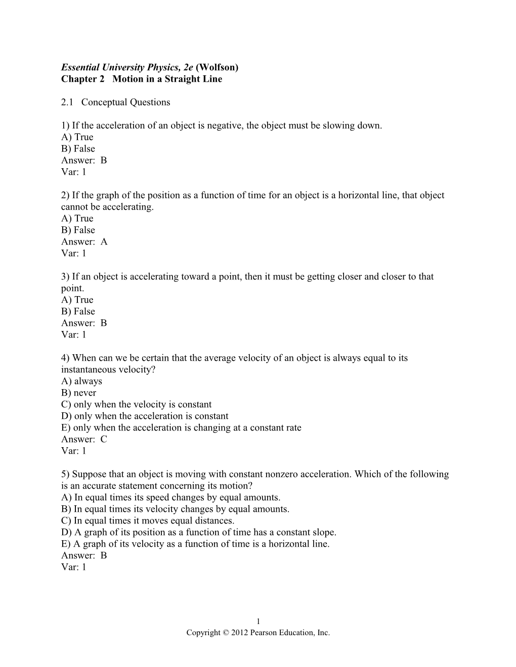 Essential University Physics, 2E (Wolfson)