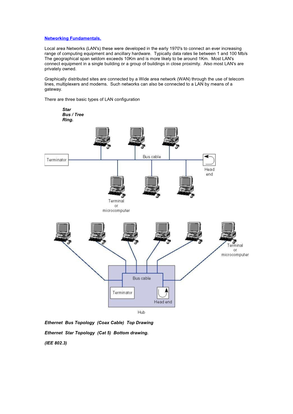 Networking Fundamentals