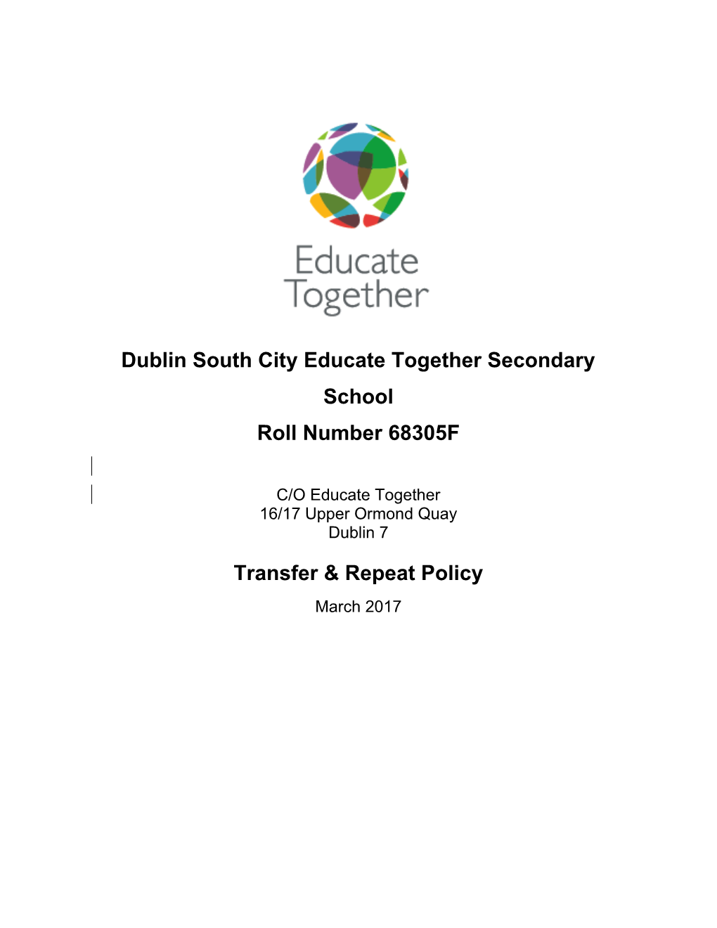 Dublin South City Educate Together Secondary School