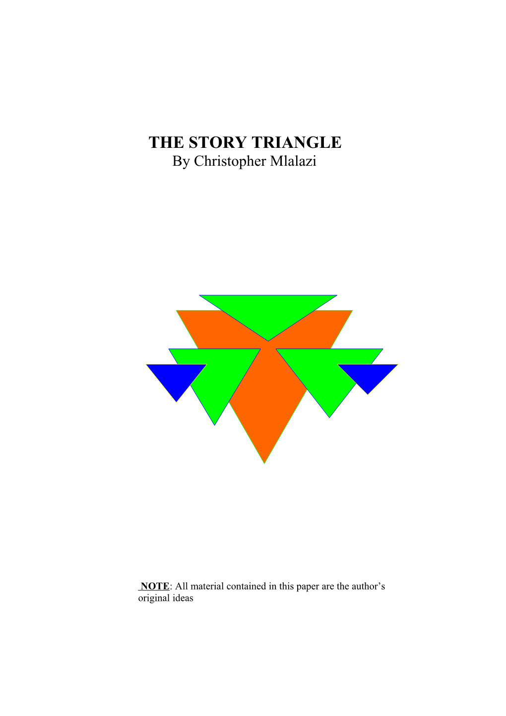 The Story Triangle