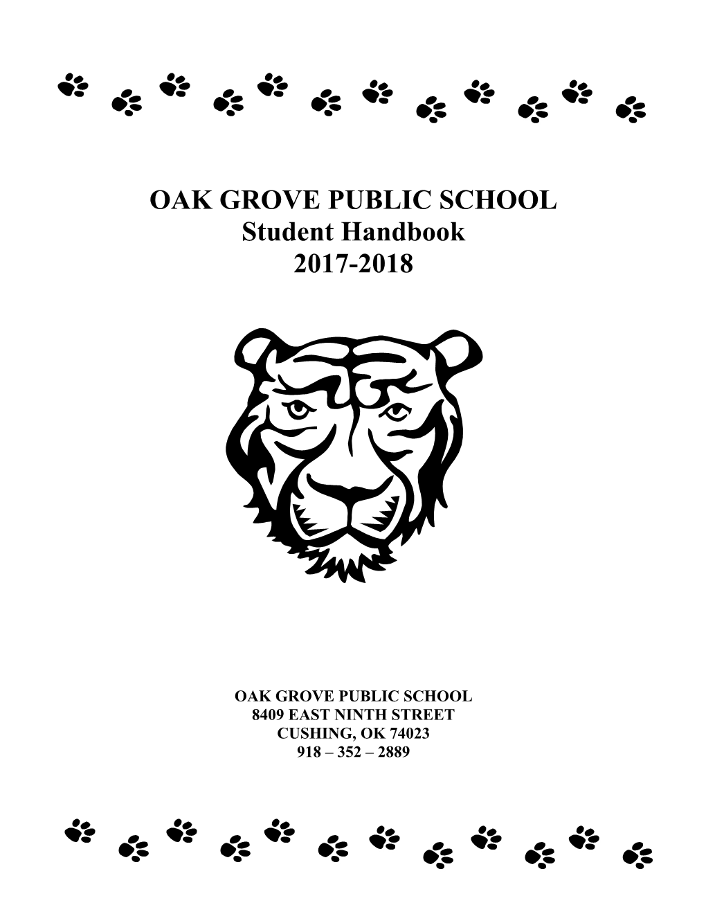 Morrison High School Handbook