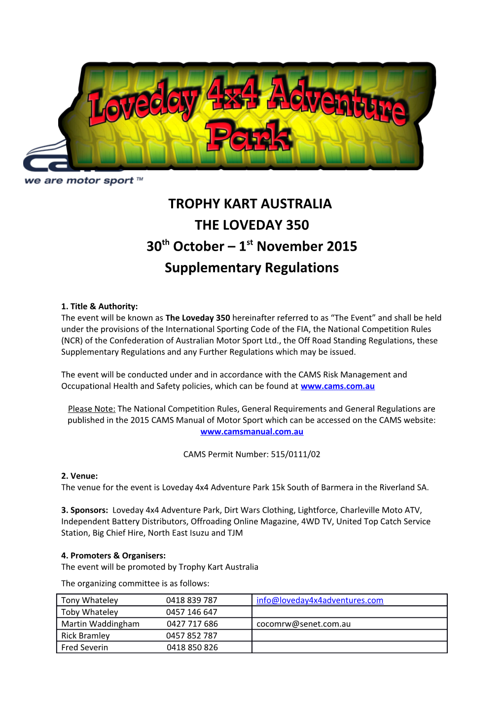 Trophy Kart Australia