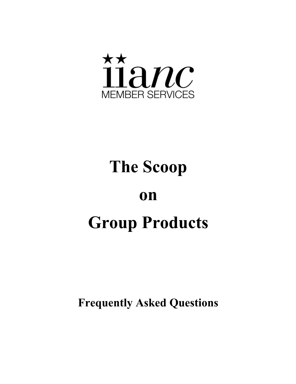 The Scoop on Group