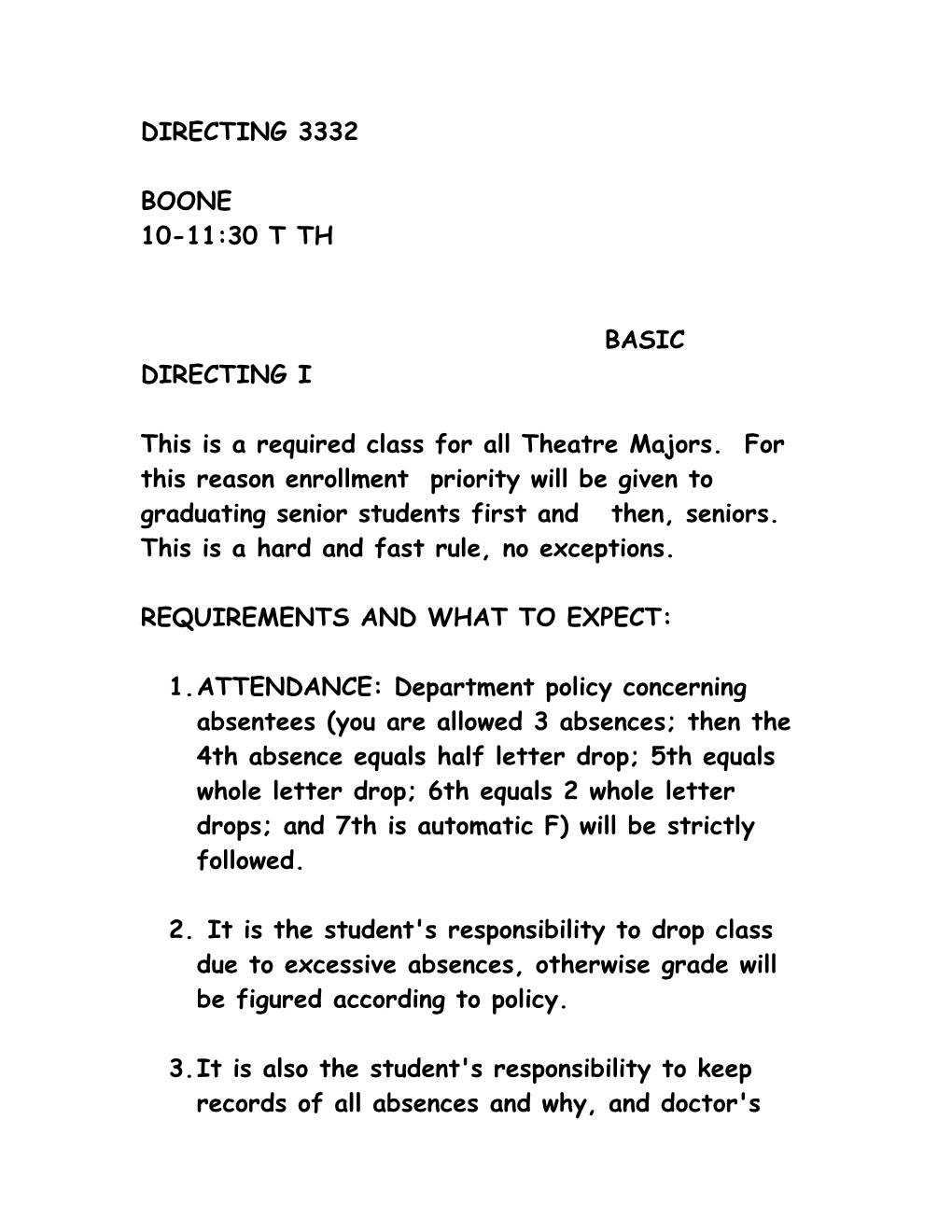 Requirements and What to Expect