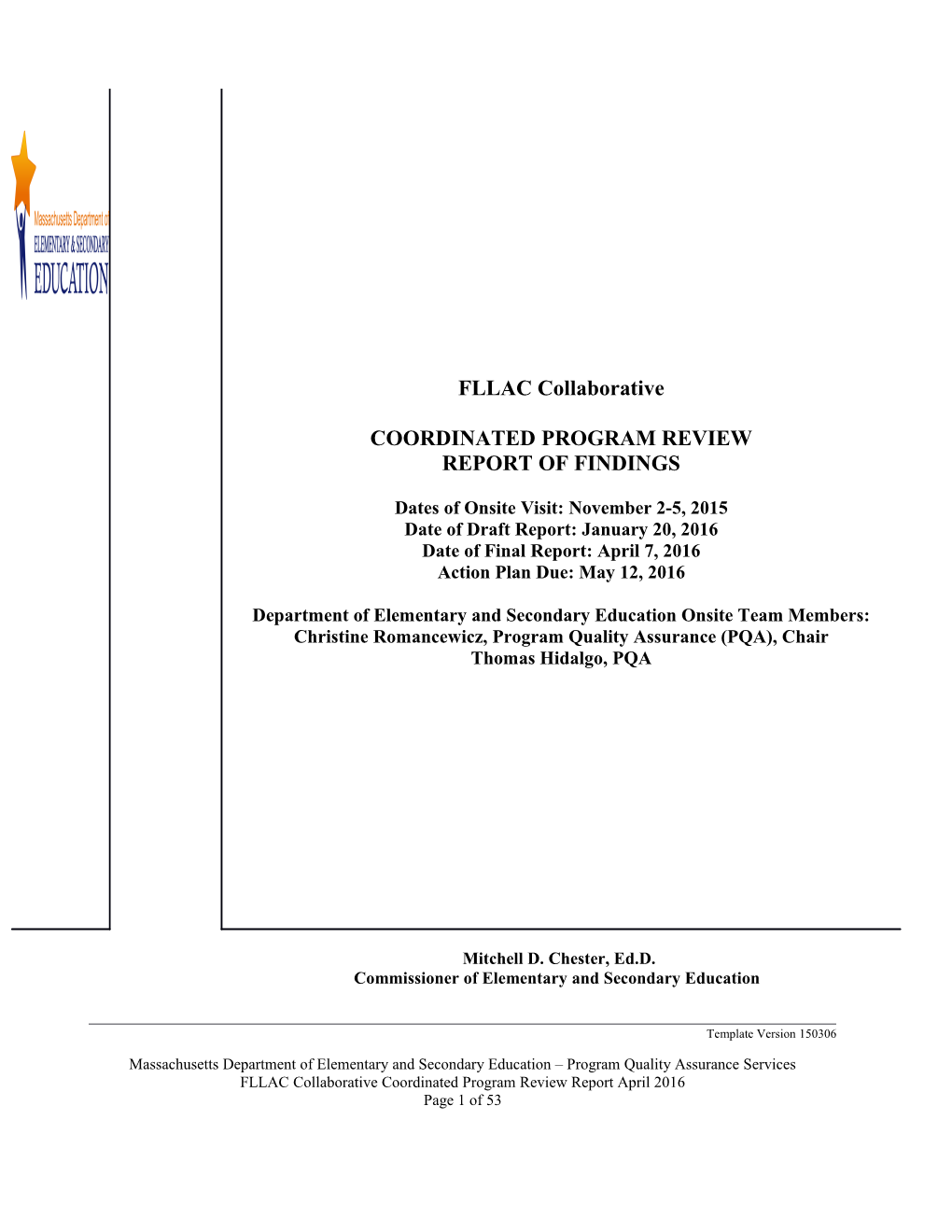 FLLAC Collaborative CPR Final Report