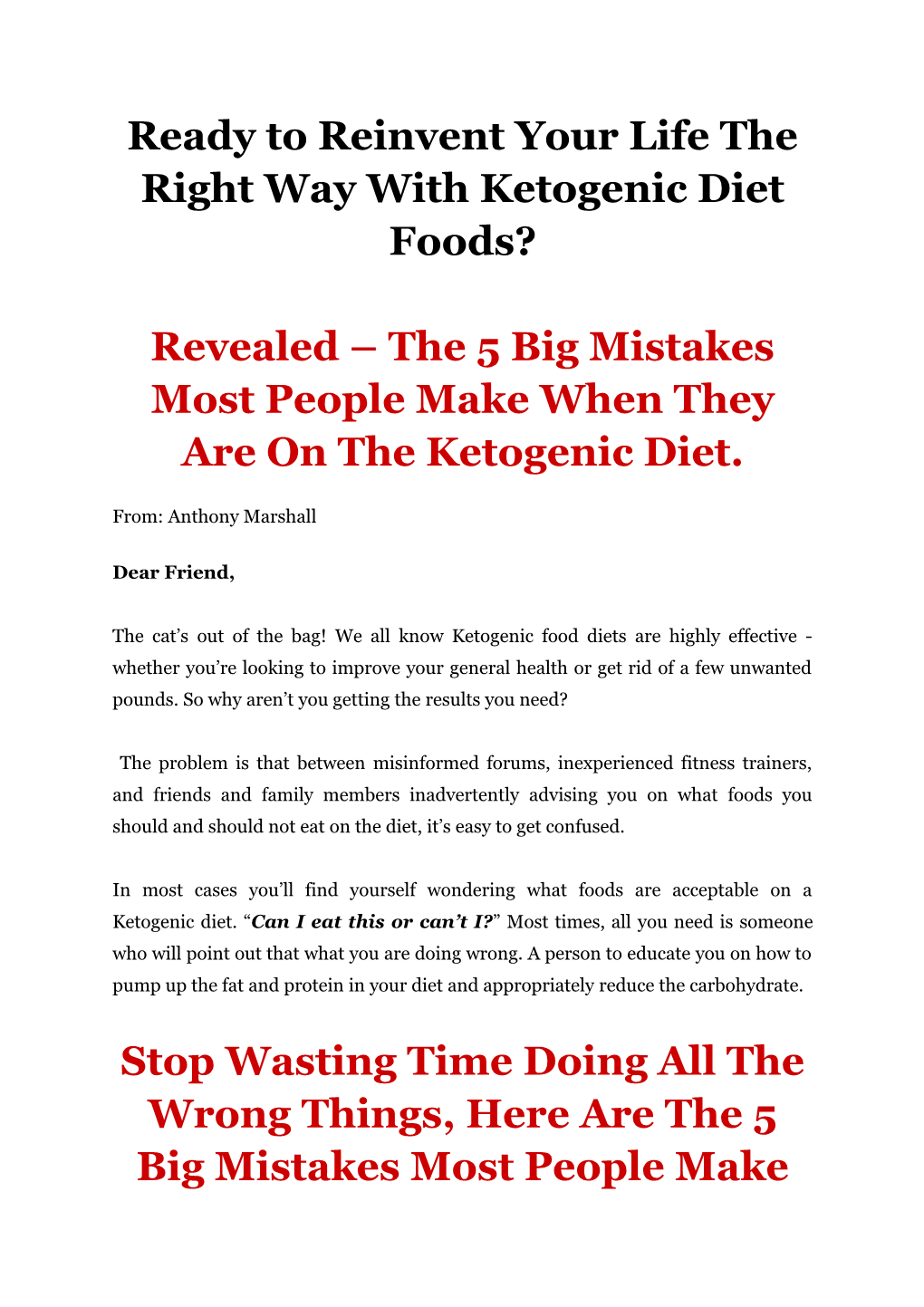 Ready to Reinvent Your Life the Right Way with Ketogenic Diet Foods?