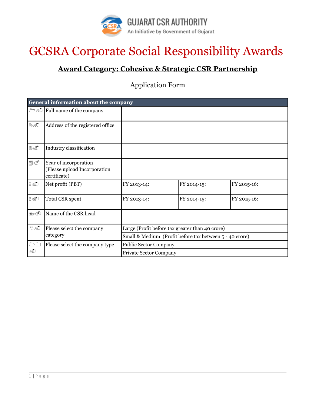Award Category: Cohesive & Strategic CSR Partnership