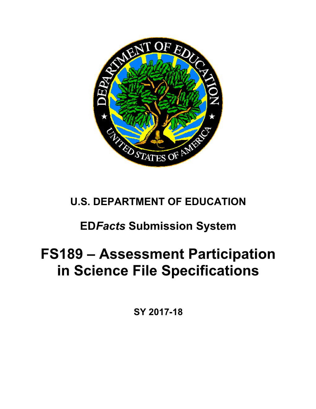 FS189 - Assessment Particpation in Science File Specifications (Msword)