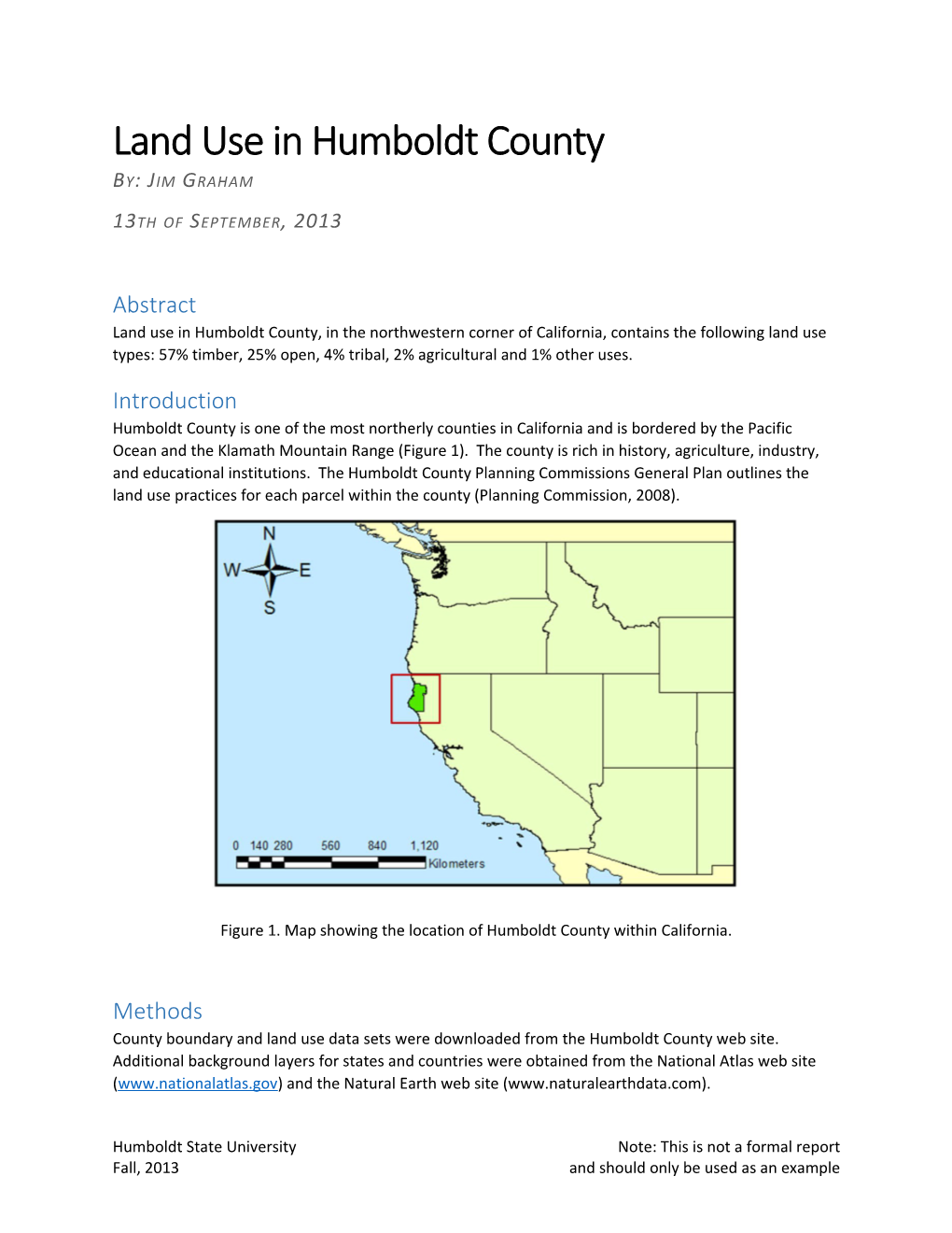 Land Use in Humboldt County JG1