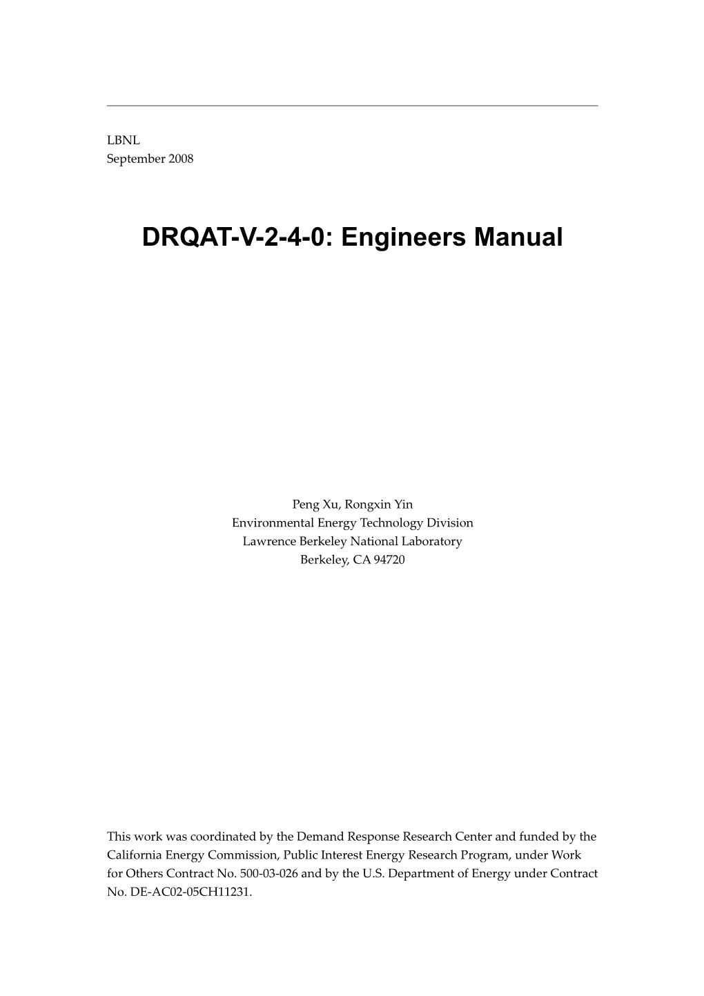 DRQAT-V-2-4-0: Engineers Manual