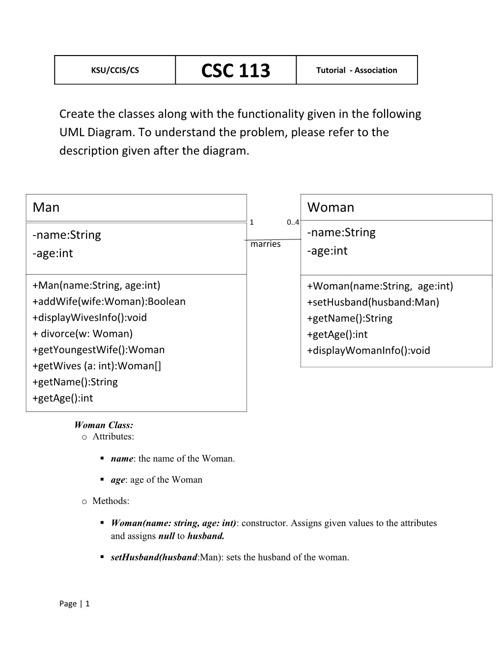 Create the Classesalong with the Functionality Given in the Following UML Diagram. to Understand