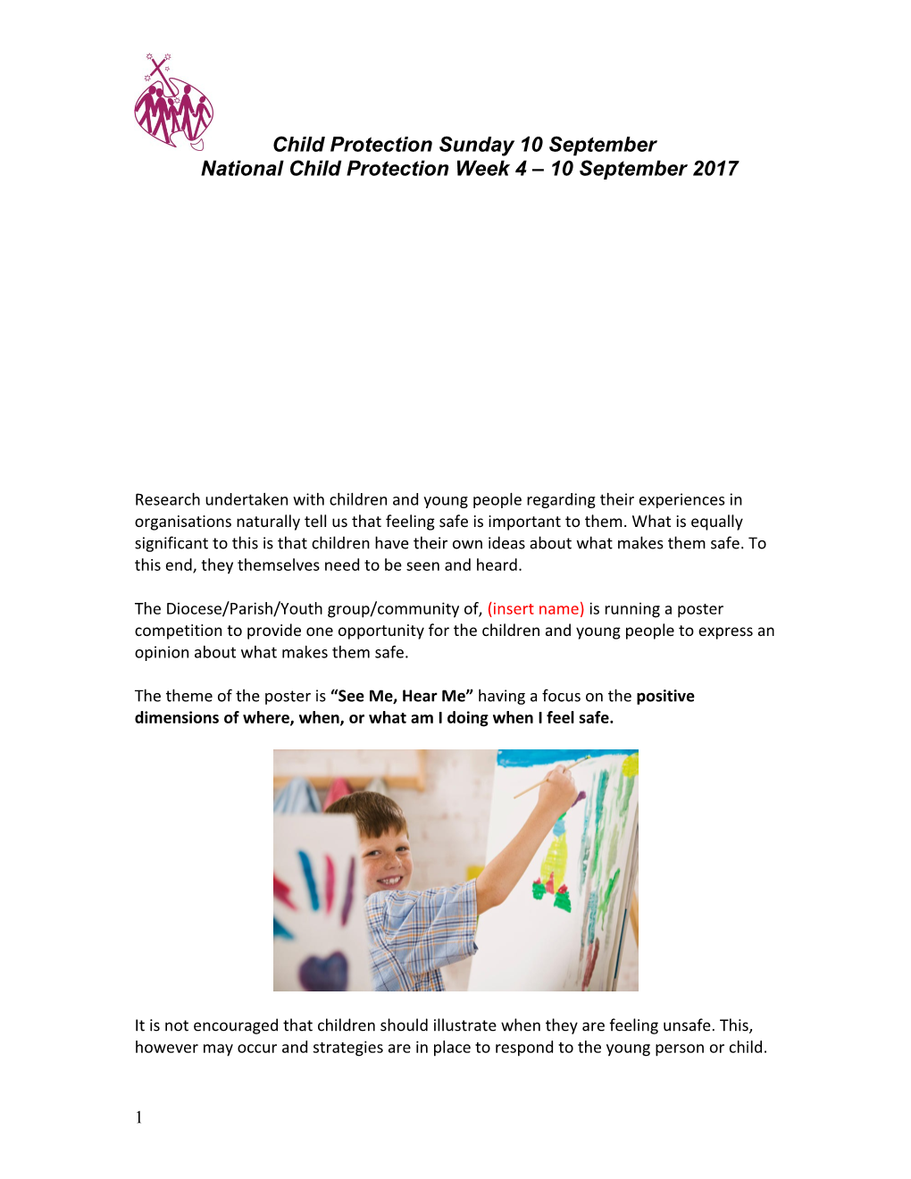 National Child Protection Week 4 10 September 2017