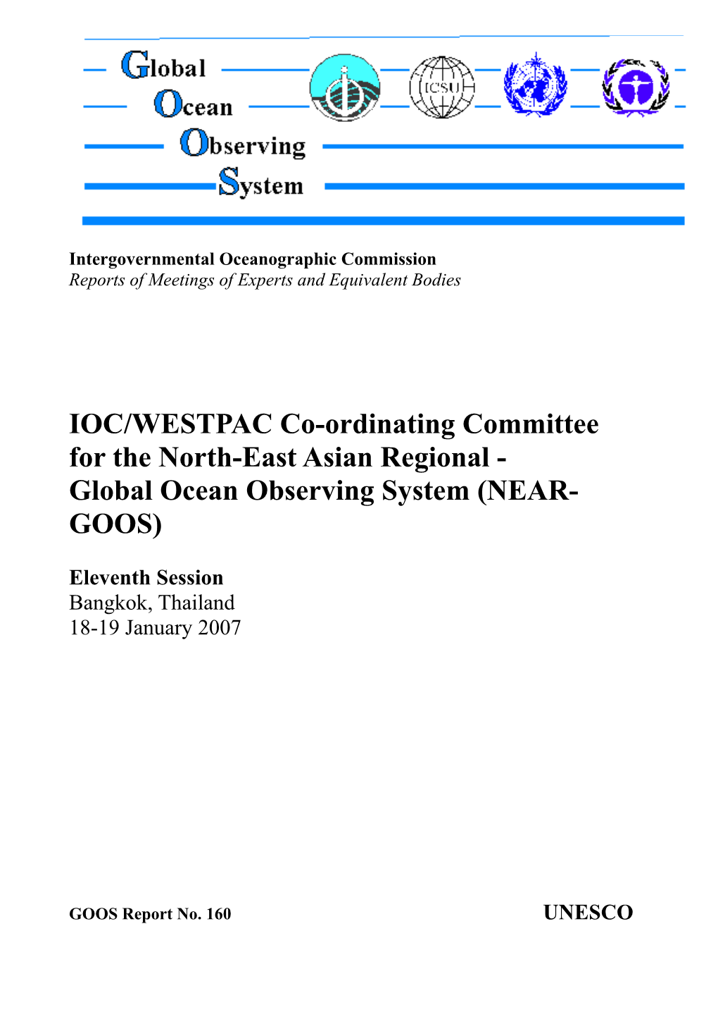 Intergovernmental Oceanographic Commission