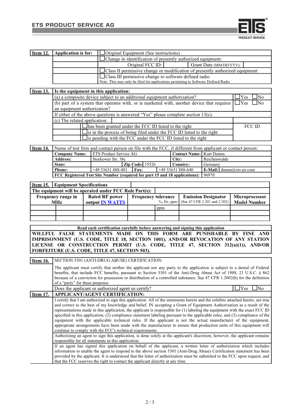 Tcb Application Form 731