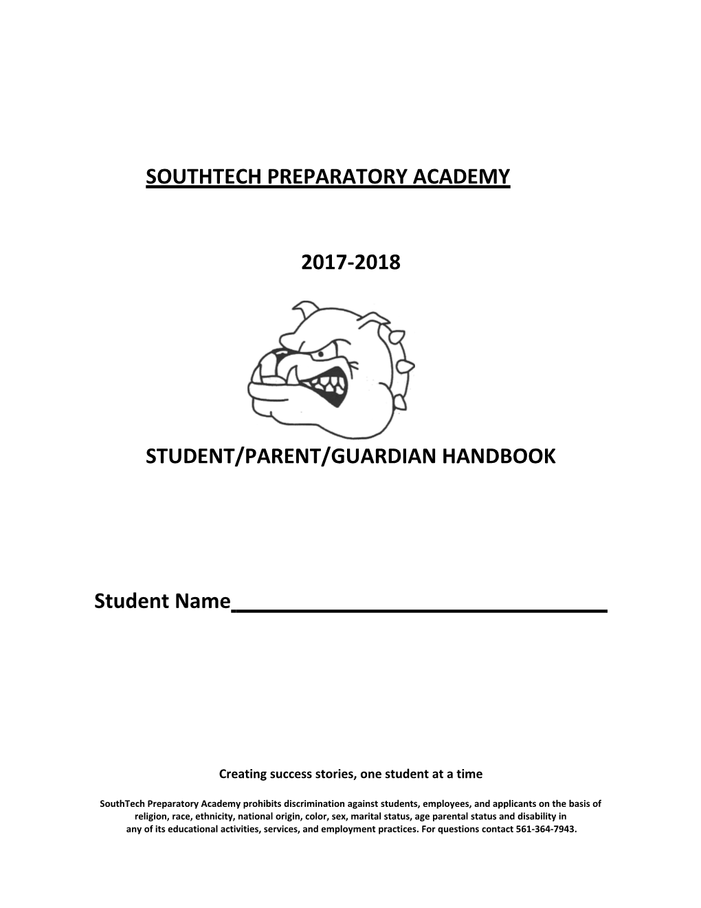 Student/Parent/Guardian Handbook