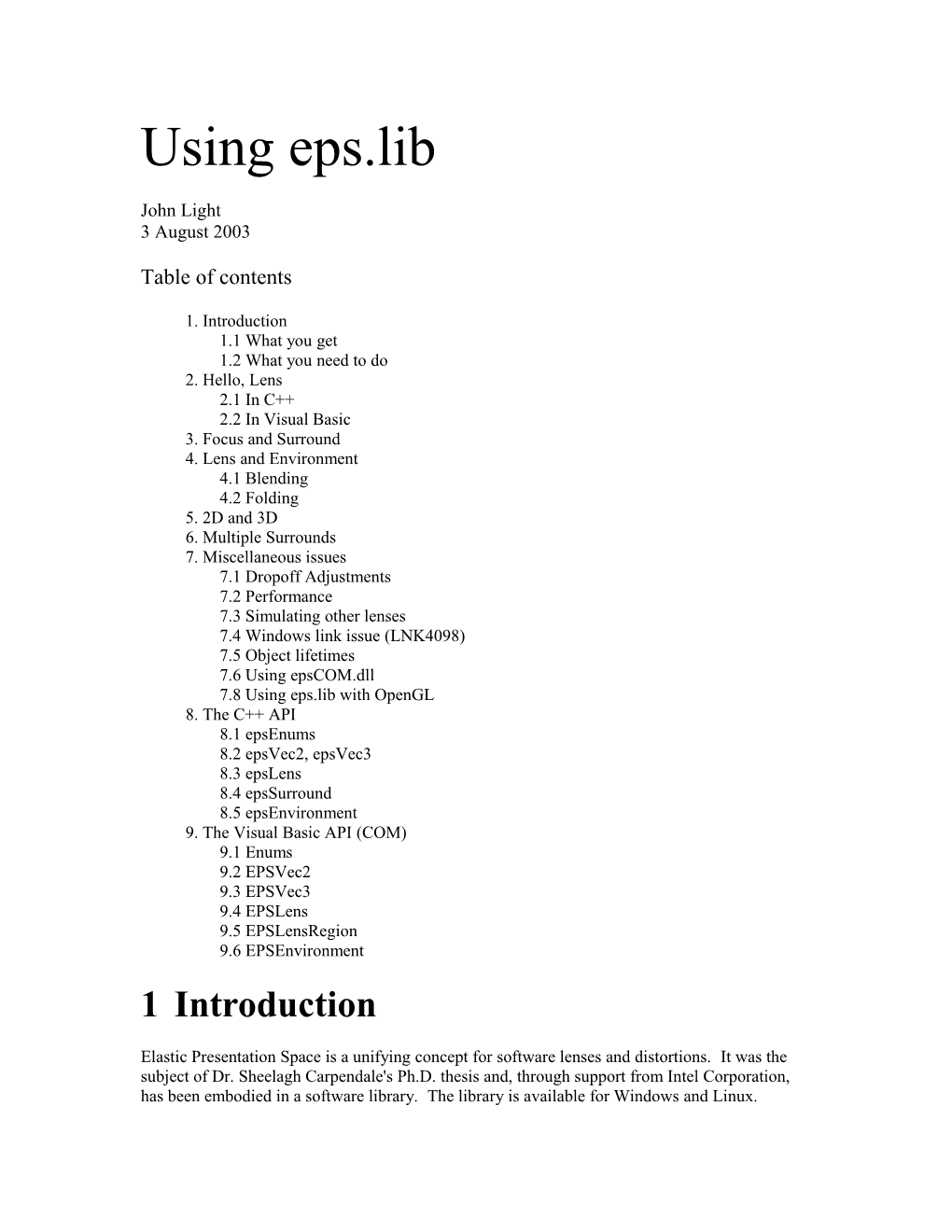 The Library Package Includes the Following Files