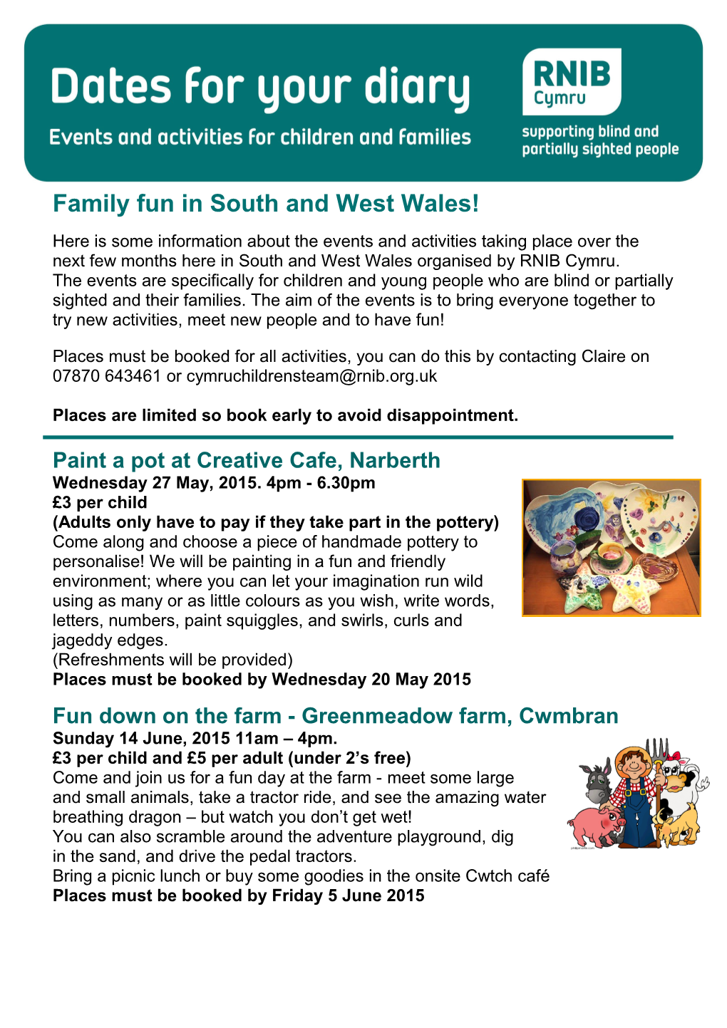 Family Fun in South and West Wales!
