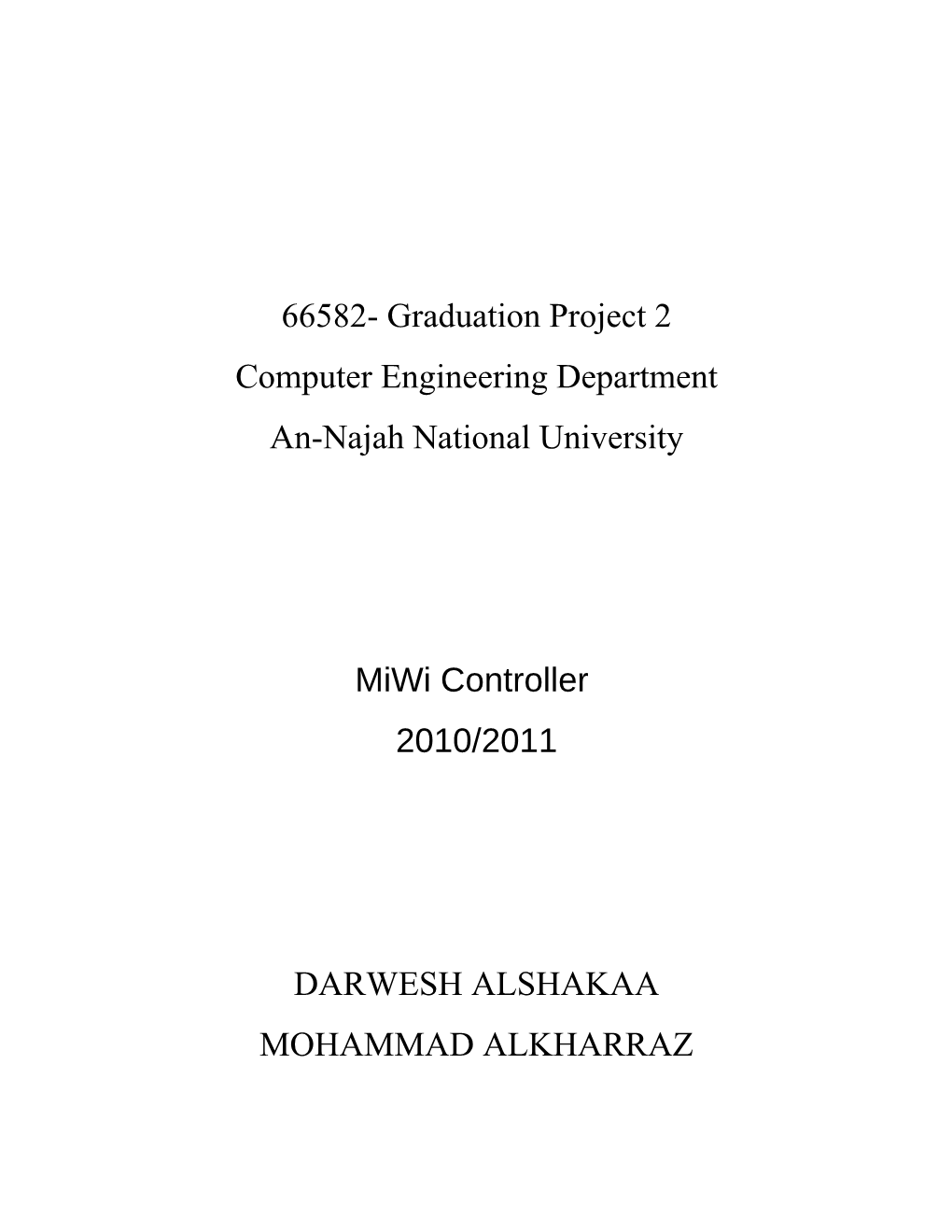 66582- Graduation Project 2