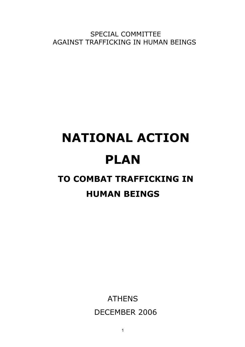 Against Trafficking in Human Beings