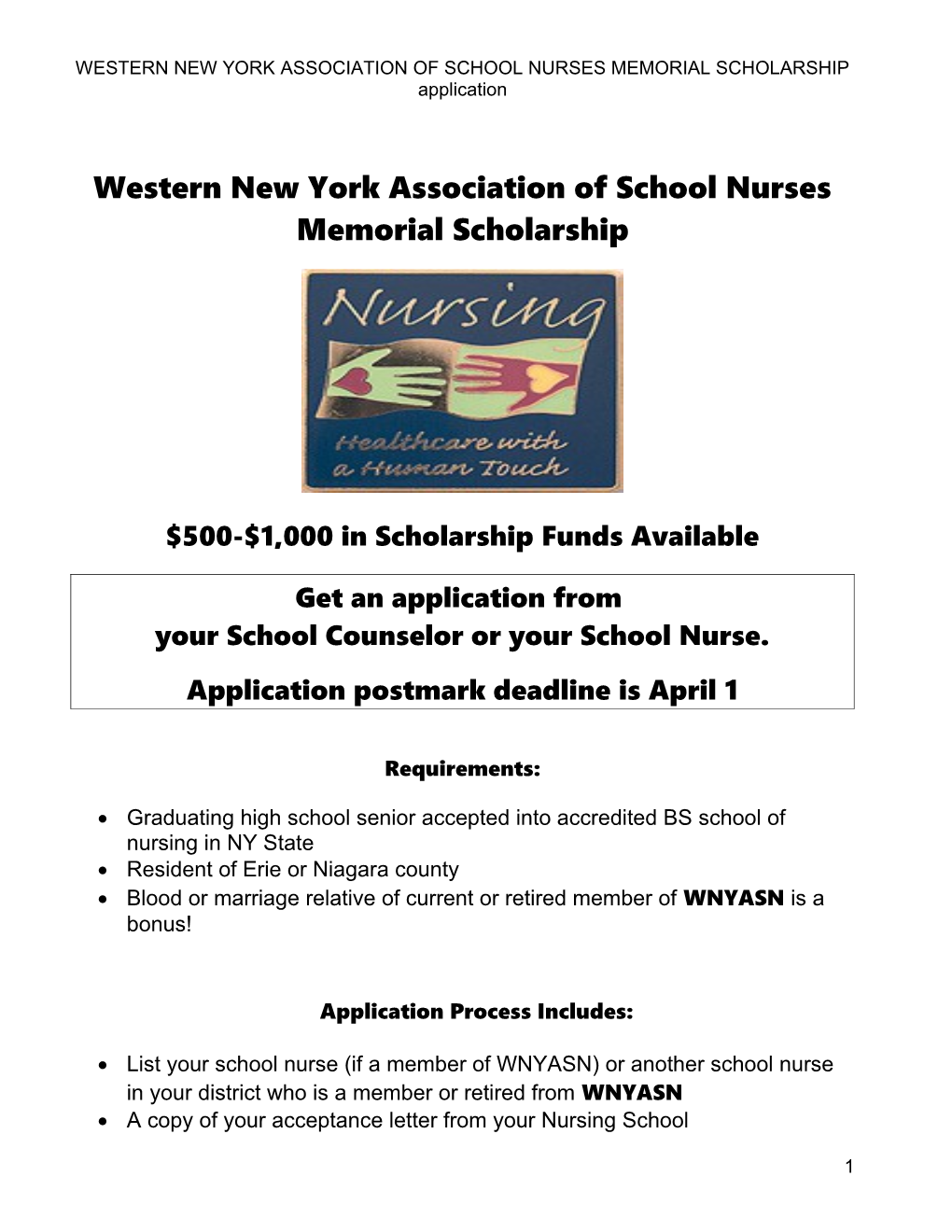 Western New York Association of School Nurses