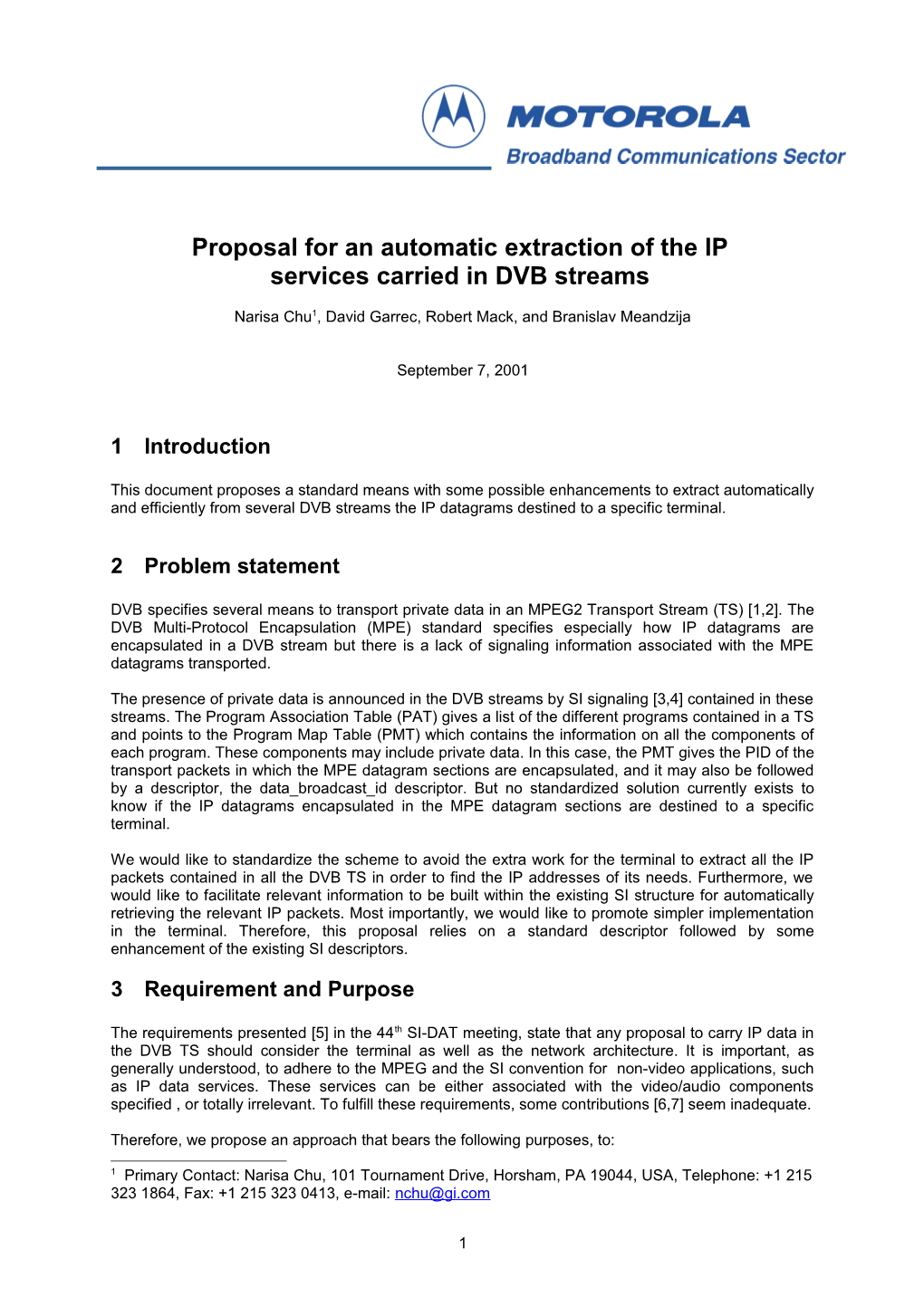 IPI Architecture Proposal