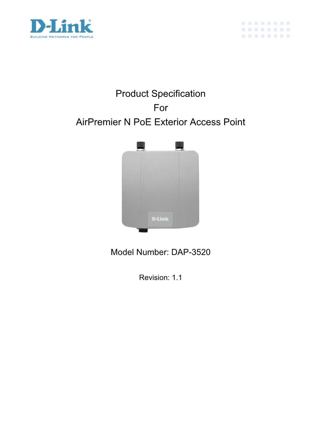 Airpremier N Poe Exterior Access Point