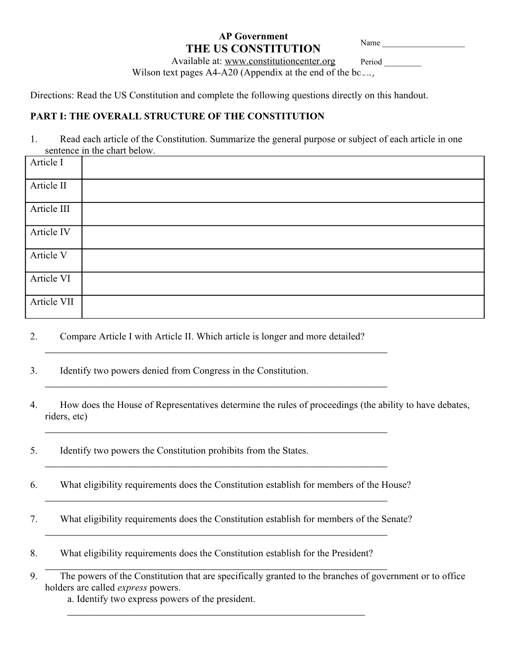 Wilson Text Pages A4-A20 (Appendix at the End of the Book)