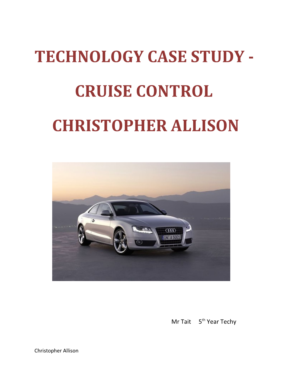 Technology Case Study